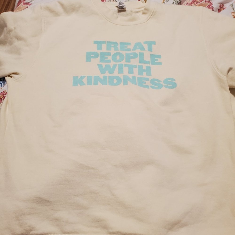 Harry styles "treat people with kindness" exclusive TOUR crewneck
